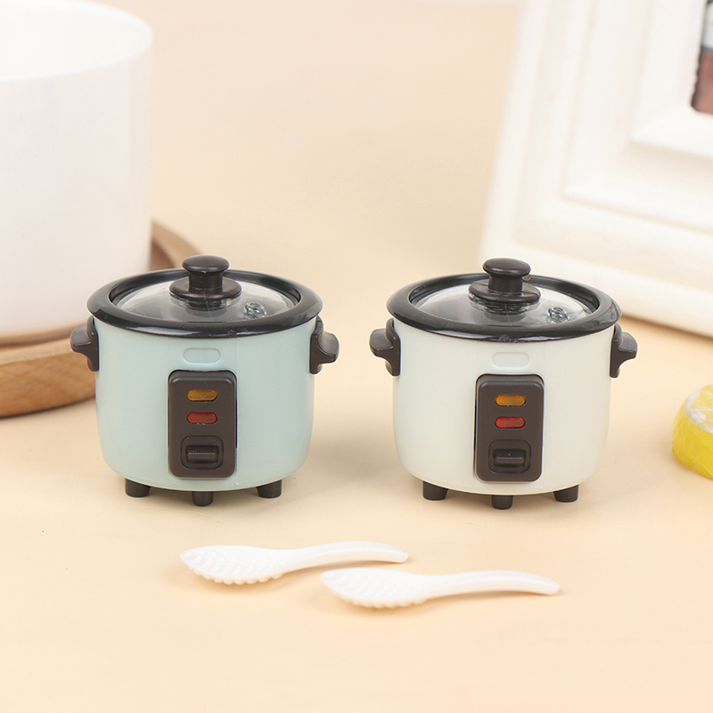 Home Cooking Set - キッチンホーム冷蔵庫子供向けごっこ遊びDIYフィギュアミニチュアドールハウス家具セット、ドールハウスミニおもちゃキットアクセサリー