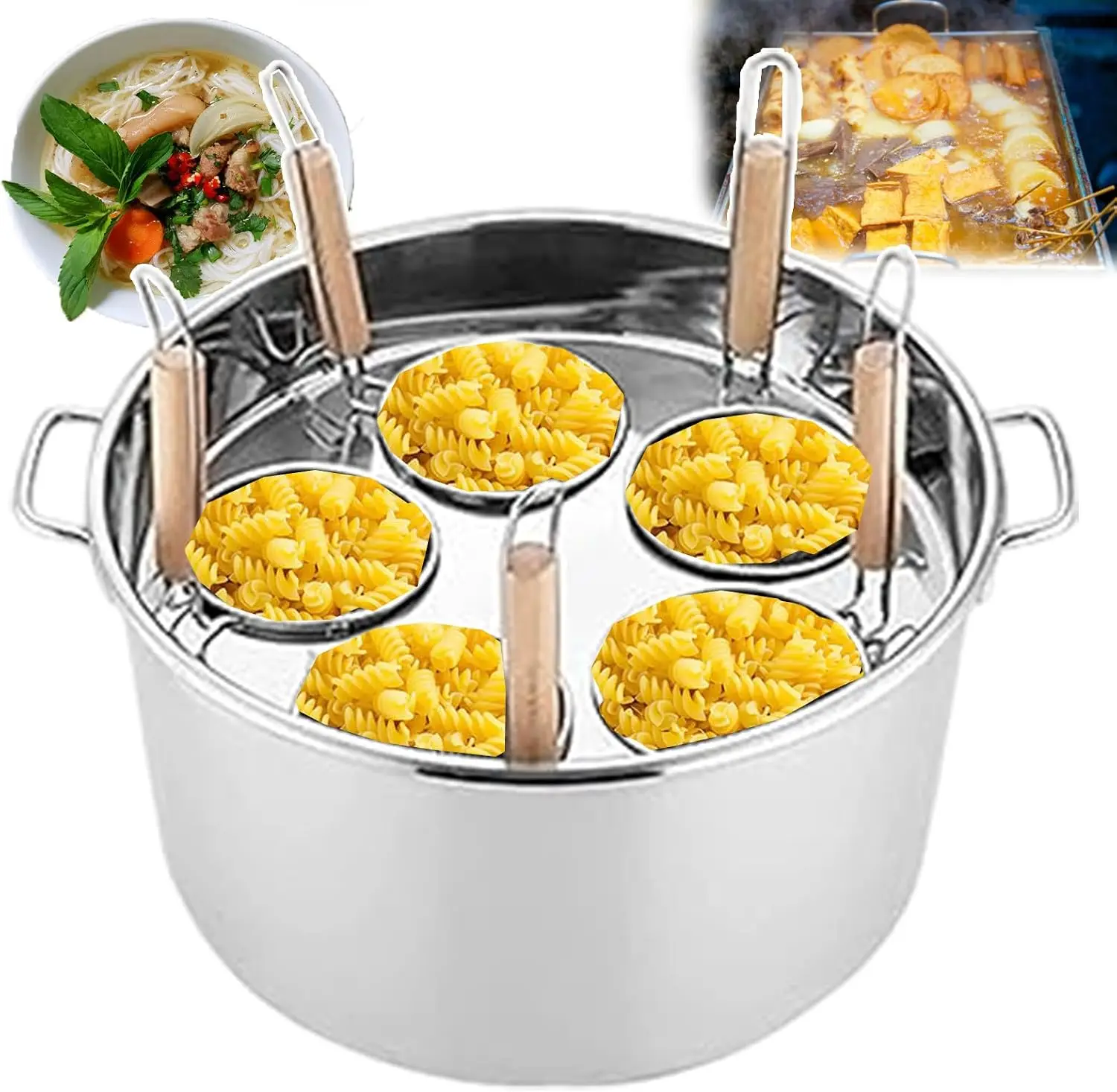 スパゲッティ麺調理機、家庭用キッチン収納鍋、レストラン用蒸し - Home Cooking Restaurants のレビューと価格