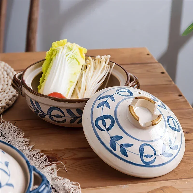 陶器のキャセロール、日本の土鍋、手描きの調理器具、シチュー、 - Home Cooking In Japanese のレビューと価格