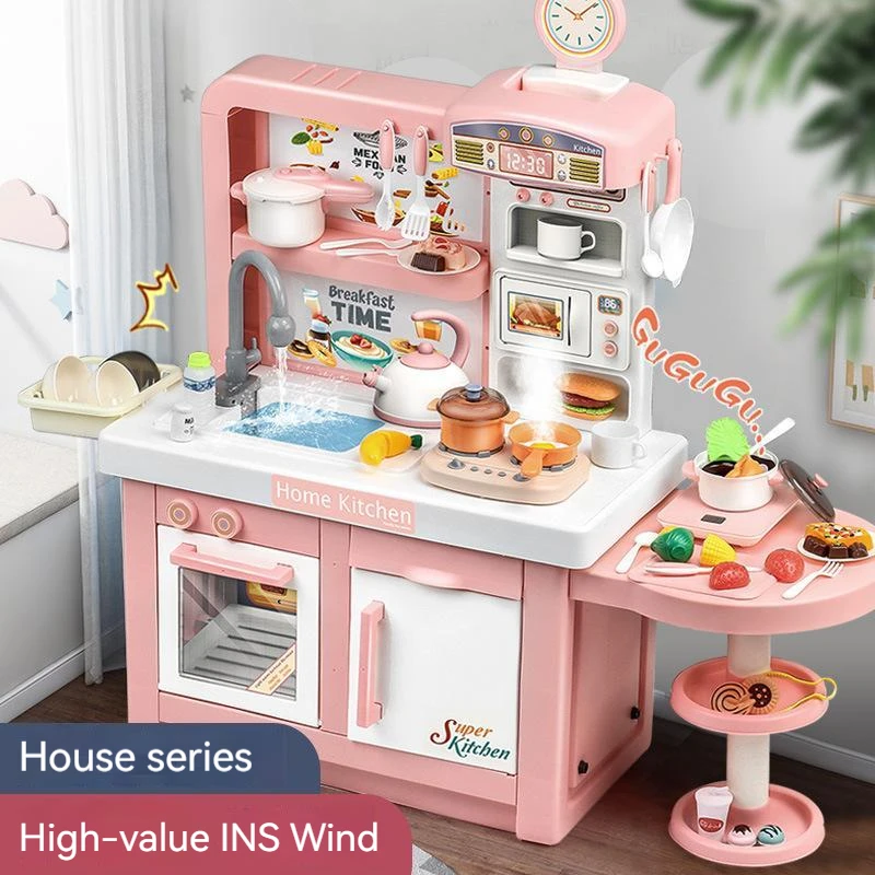 子供のシミュレートされたキッチンセット、子供の家庭料理セット - Home Cooking Cookbook のレビューと価格