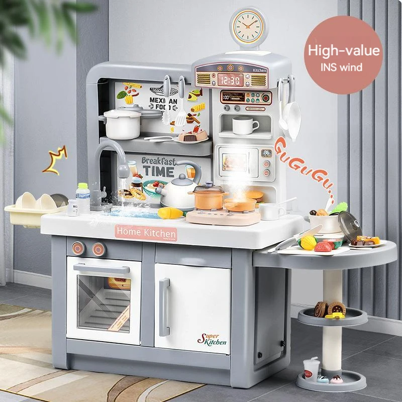 子供のシミュレートされたキッチンセット、子供の家庭料理セット - Home Cooking Cookbook のレビューと価格