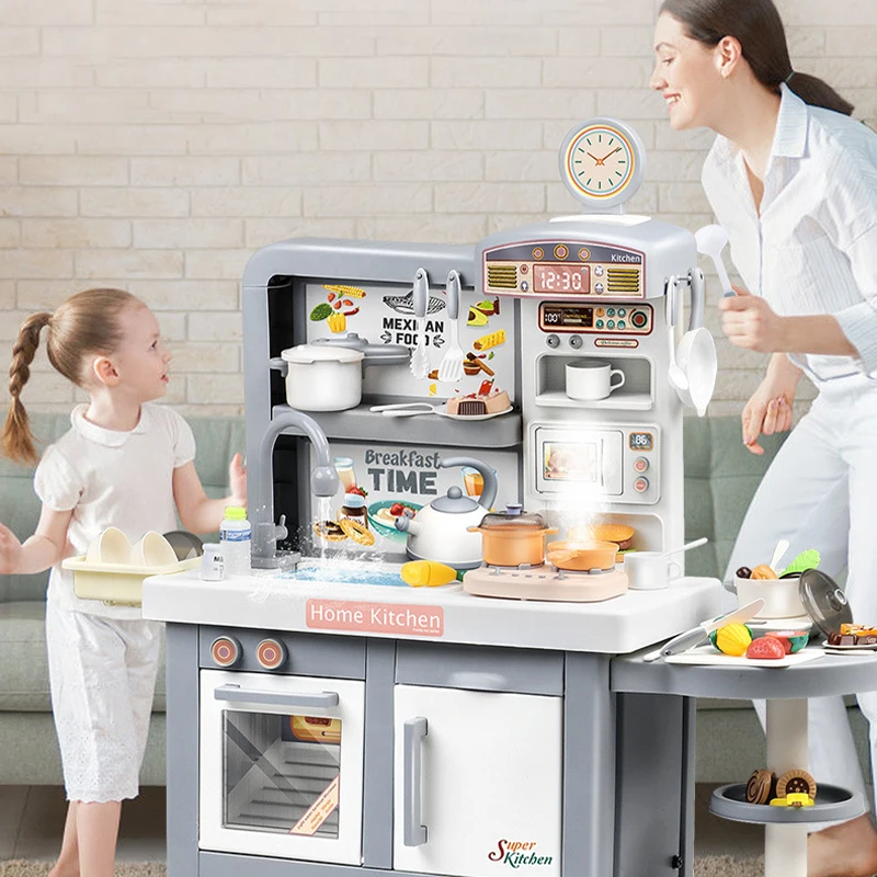 子供のシミュレートされたキッチンセット、子供の家庭料理セット - Home Cooking Cookbook のレビューと価格