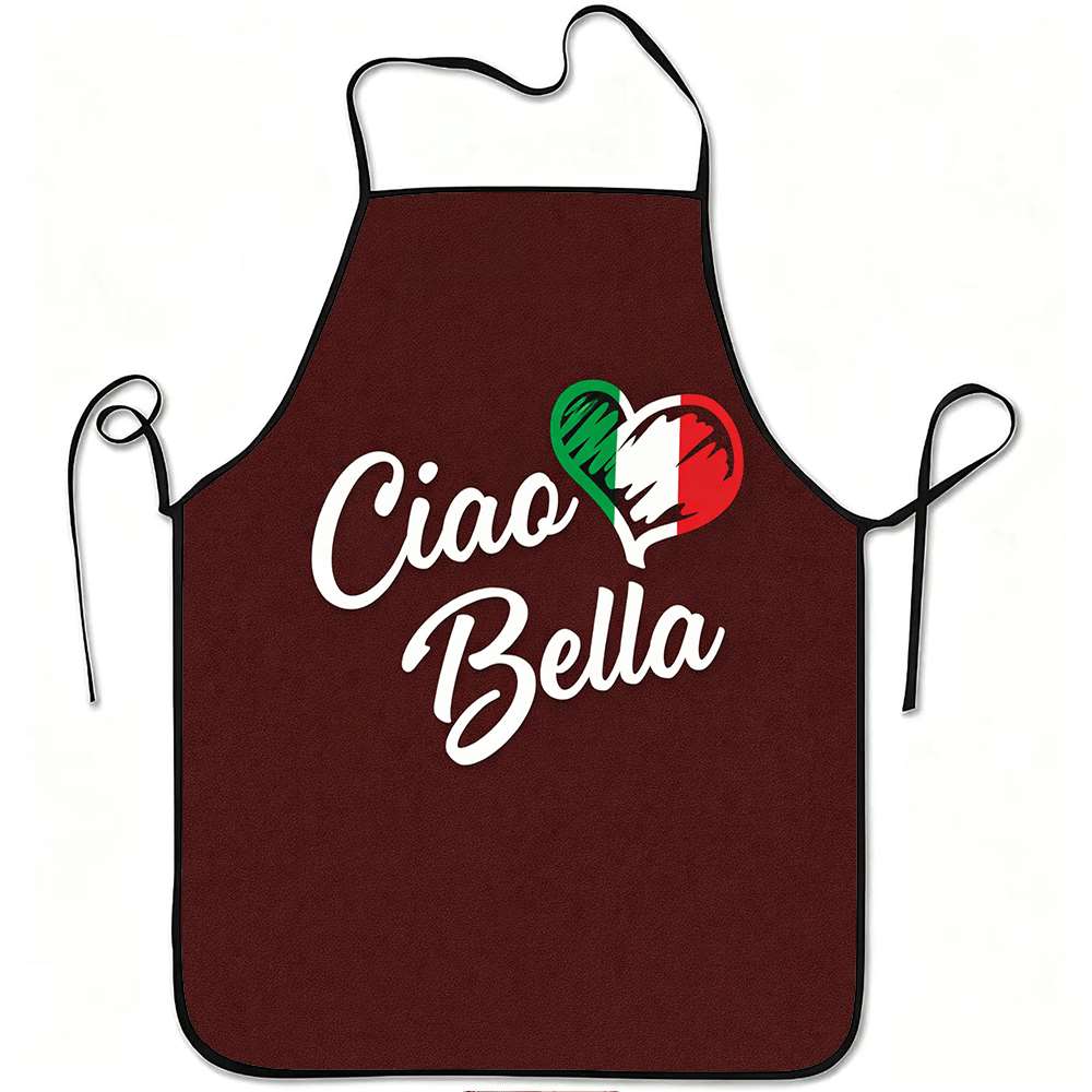 1ピースの豊かなイタリアンテーマのエプロン、イタリア語の「C - Home Cooking Ideas のレビューと価格