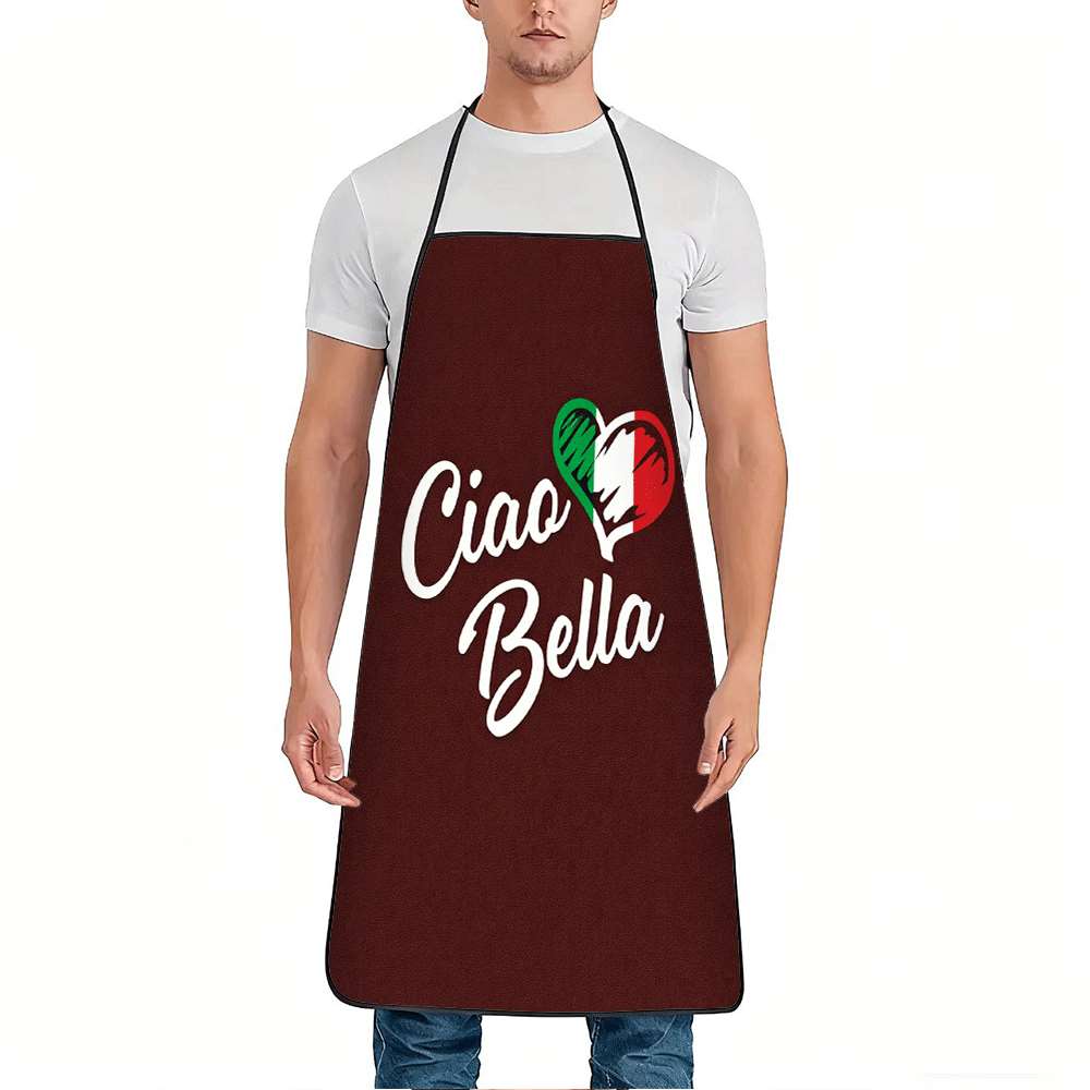 1ピースの豊かなイタリアンテーマのエプロン、イタリア語の「C - Home Cooking Ideas のレビューと価格