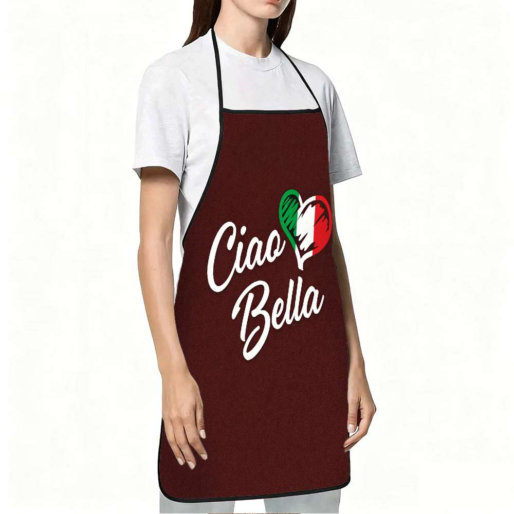 1ピースの豊かなイタリアンテーマのエプロン、イタリア語の「C - Home Cooking Ideas のレビューと価格