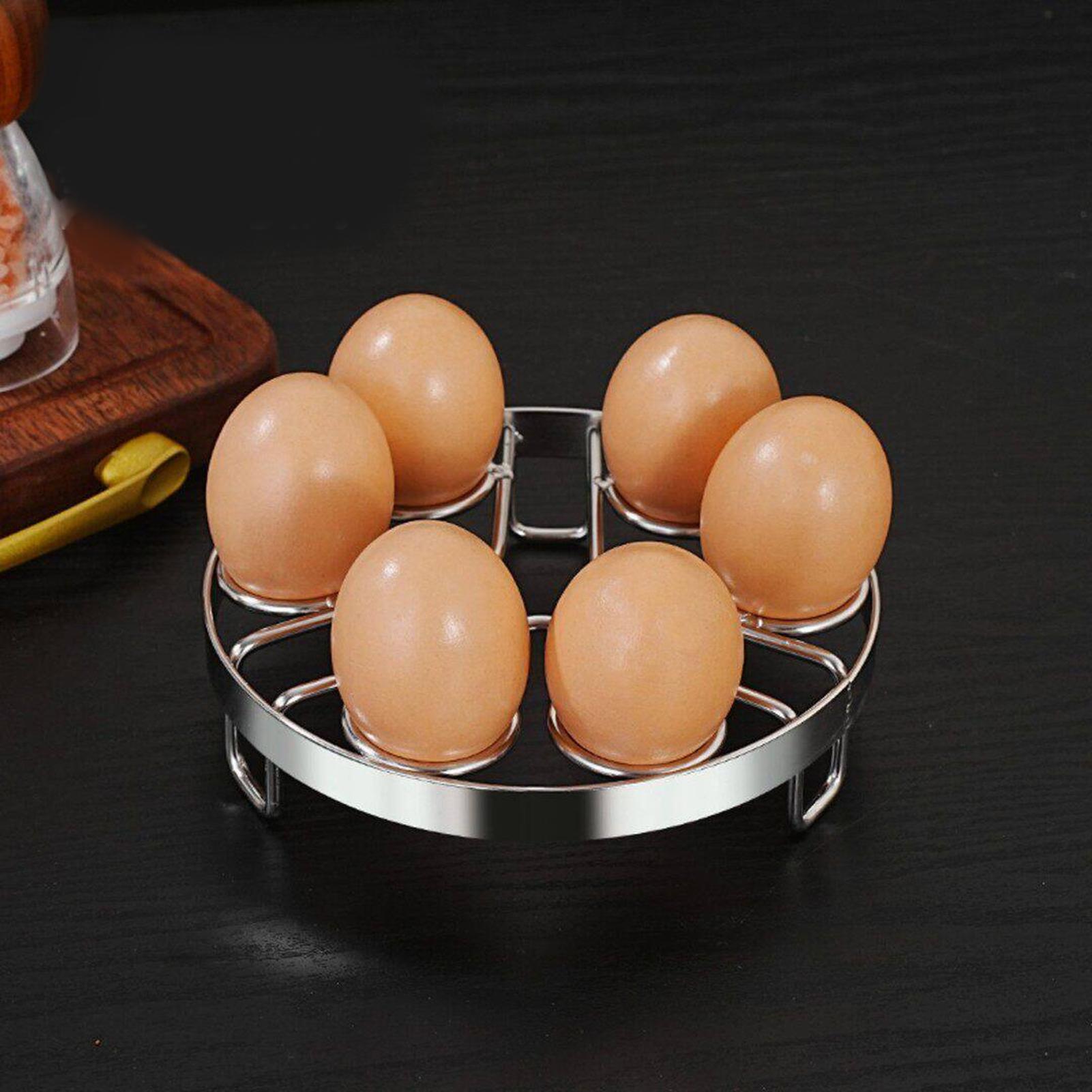 蒸し器用エッグラック ステンレス製卵調理ブラケット 蒸し器用 - Home Cooking Meal のレビューと価格