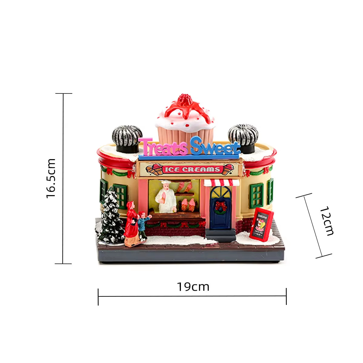 クリエイティブなクリスマスパーティー回転オルゴール家の装飾ギ - Home Cooking Set のレビューと価格