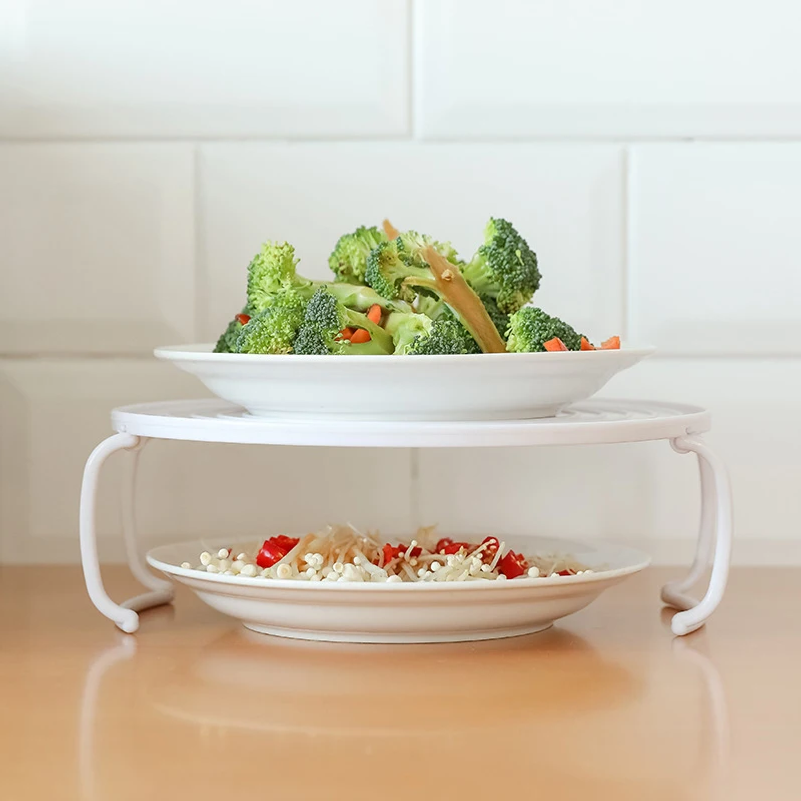 電子レンジ収納ラック 食事加熱用キッチン多層蒸し器ラック 丸 - Home Cooking Meal のレビューと価格