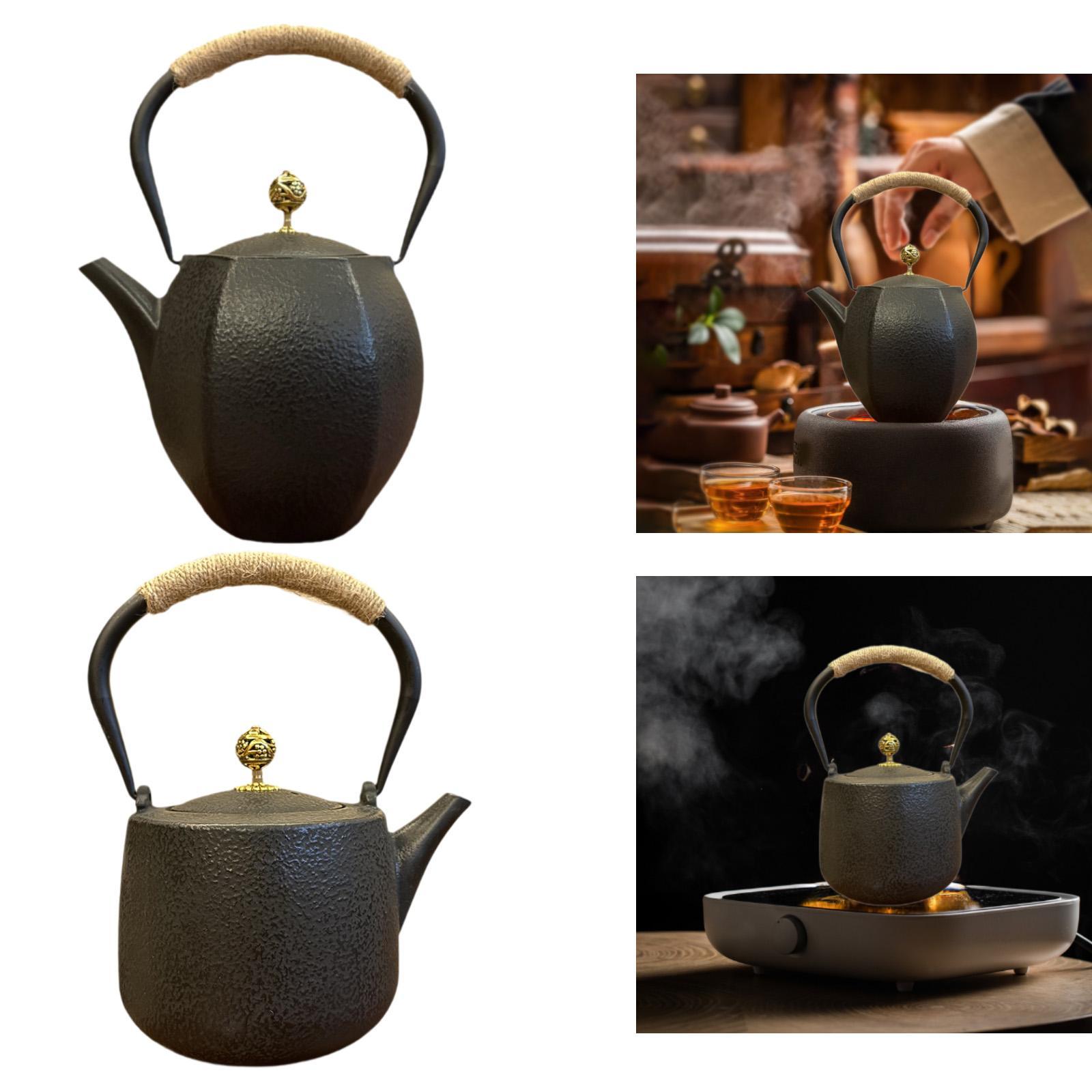 日本のティーポット、茶釜、調理用ティーポット、伝統的な鉄製の - Home Cooking In Japanese のレビューと価格