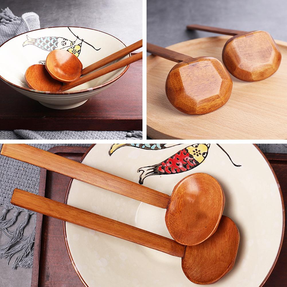 日本の長い柄の木製のスプーン、キッチンの調理器具、食器のサー - Home Cooking In Japanese のレビューと価格