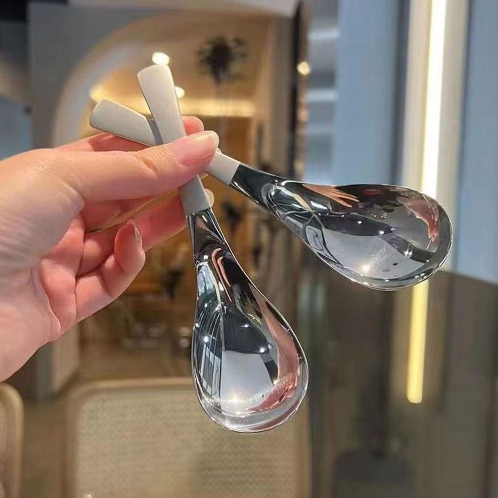 日本の長い柄の木製のスプーン、キッチンの調理器具、食器のサー - Home Cooking In Japanese のレビューと価格