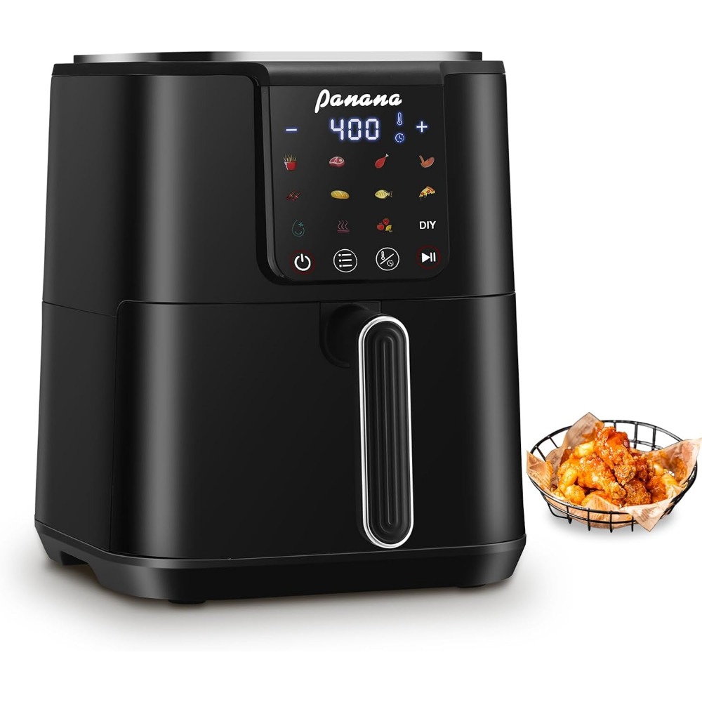 大型6クォートオイルフリーエアフライヤーオーブン、12種類の - Home Cooking Meal のレビューと価格