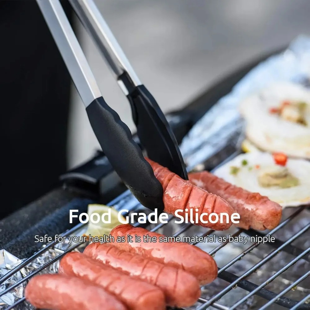 多サイズロック式キッチントング 7/9/12インチ シリコン - Home Cooking Cookbook のレビューと価格